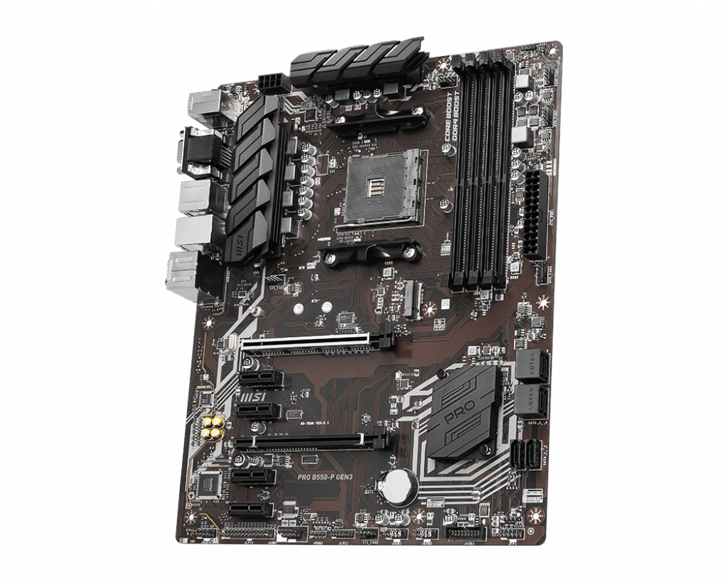 MSI PRO B550-P GEN3 Motherboard AMD B550 Socket AM4 ATX