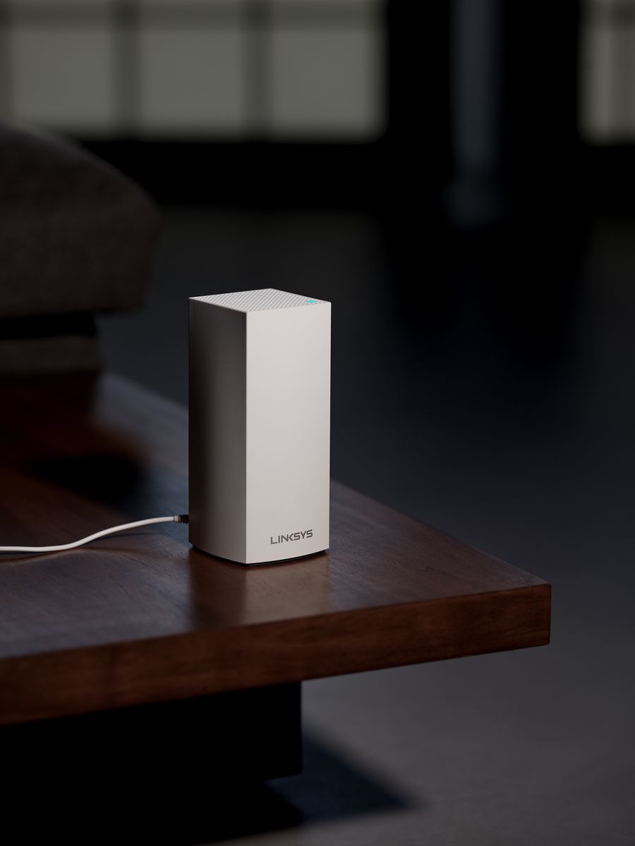 Linksys Atlas Pro 6 Velop Dual-Band-Mesh-WiFi 6-System (AX5400) WLAN-Router, Repeater, Extender mit bis zu 250 m² Funkabdeckung, 4-mal schneller, für mehr als 30 Geräte – 1er-Pack, Weiß AX5400 | Dual-Band 1 Pack | 1-2 Bedrooms