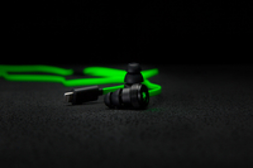 Razer Hammerhead Mobile Headset InEar Stereo Lightning for iOS Black/Green