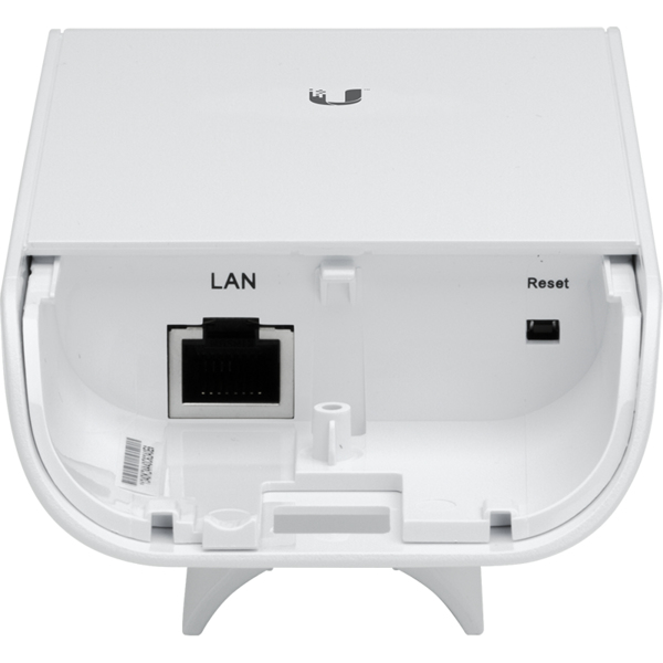 Ubiquiti LocoM5 Netzwerkbrücke 150 Mbit/s, WLAN 5 GHz, 13 dBi interne Antenne, PoE 24 V, Weiß