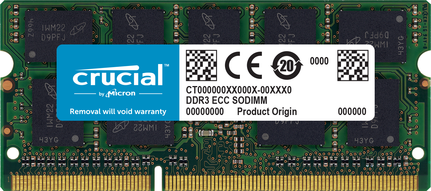 Crucial CT8G3S160BM Laptop-RAM 8 GB DDR3 SO-DIMM 204-pin 1600 MHz CL11 1.35/1.5V