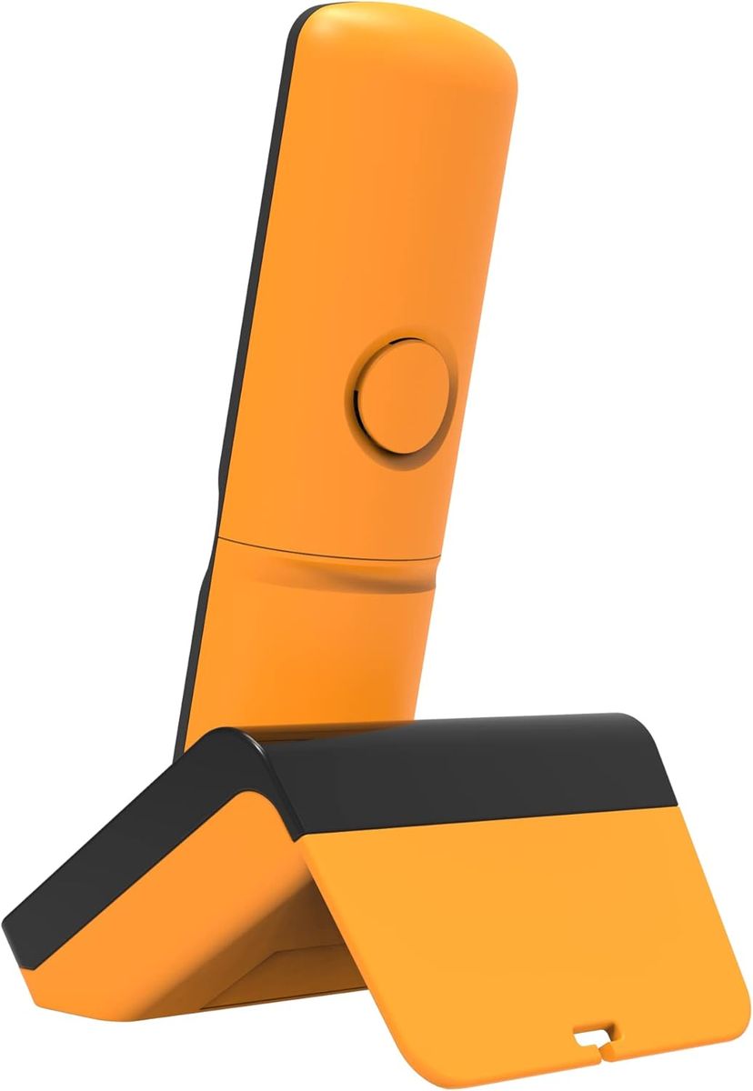 Alcatel S280 DECT-Telefon Anrufer-Identifikation Schwarz, Orange