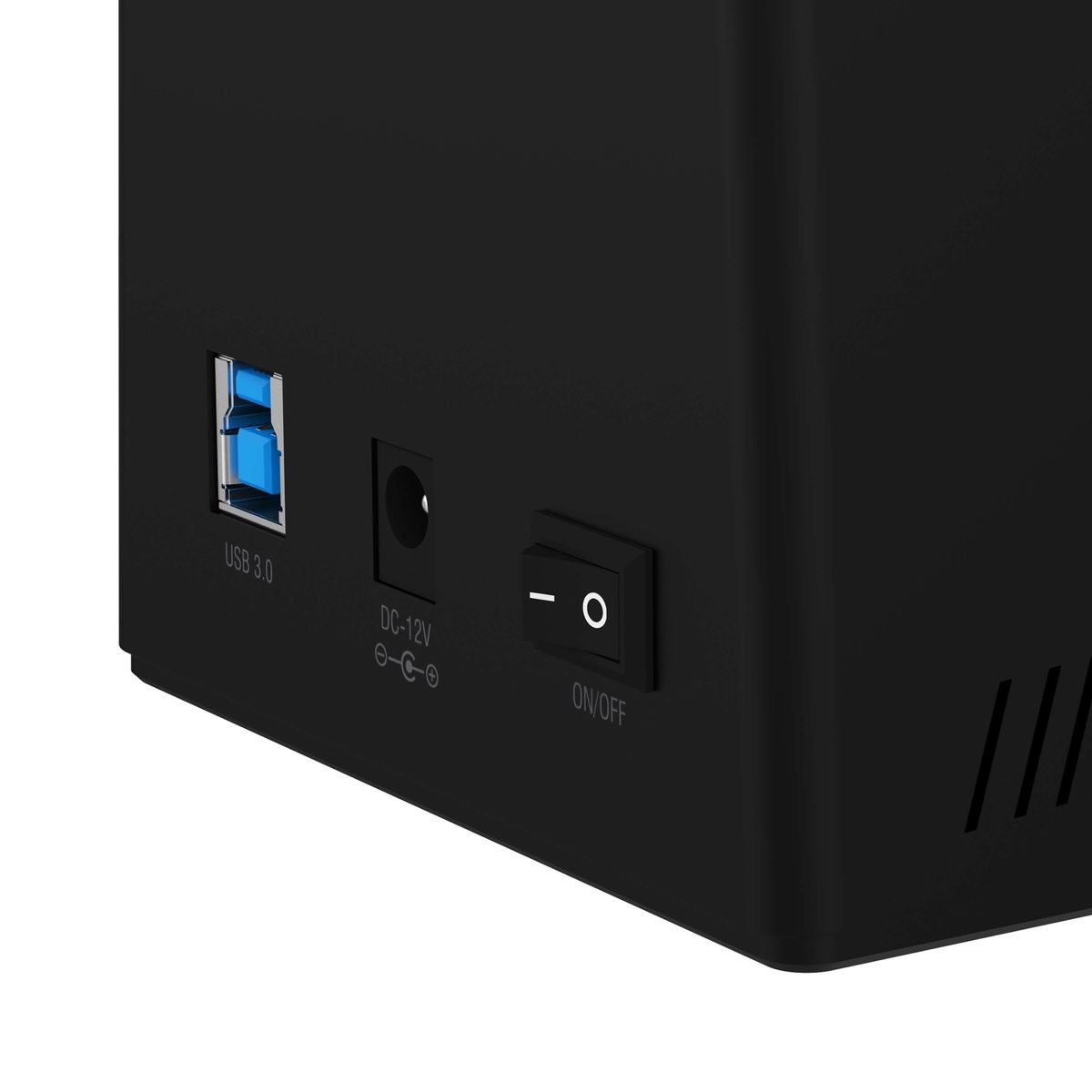 Sabrent EC-HD2B Speicherlaufwerk-Docking-Station USB 3.2 Gen 1 (3.1 Gen 1) Type-B Schwarz