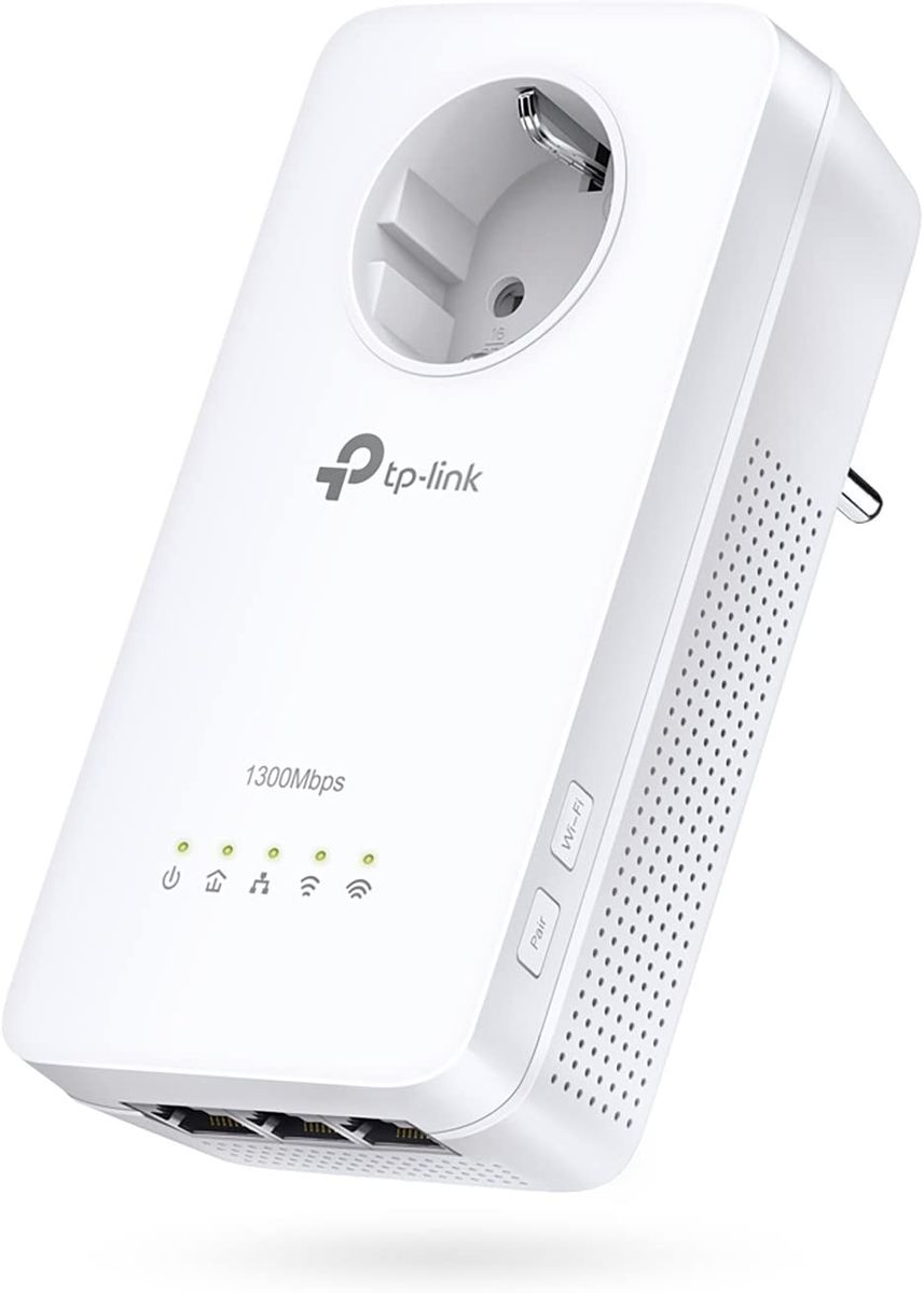 TP-Link TL-WPA8630P PowerLine Network Adapter 1300 Mbps Built-in Ethernet Port WLAN 1 pieces