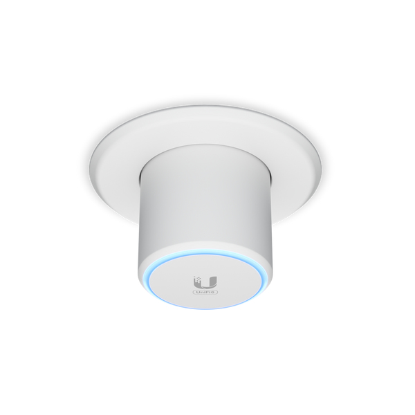 Ubiquiti U6-Mesh Access Point, WLAN 6, Mesh, Dual-Band, 2,4 GHz 573,5 Mbit/s, 5 GHz 4800 Mbit/s, PoE, 1x Gigabit LAN, Weiß, IPX5