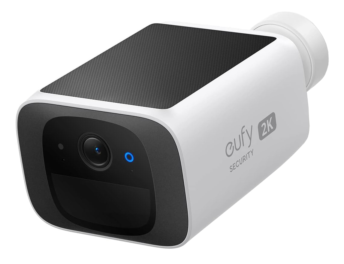 Eufy SoloCam S220 Cube IP-Sicherheitskamera Innen & Außen, Kabellos WLAN, Nachtsicht IR, IP67, Decke/Wand, Weiß