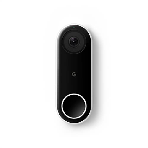 Google Nest Doorbell NC5100US (kabelgebunden) Video-Türklingel, HDR, Nachtsicht, 24/7-Streaming, HD Talk & Listen, Personenalarme