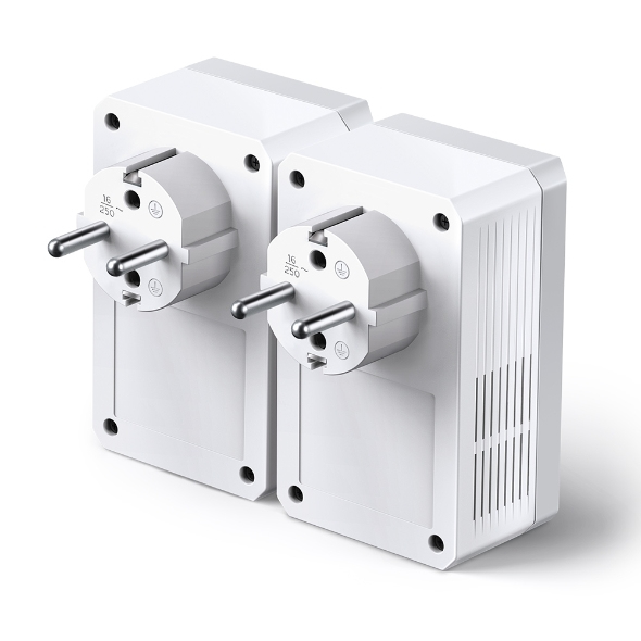 TP-Link TL-PA4010P KIT 500Mbps 2-Ports Pass-Through Powerline Adapter Set