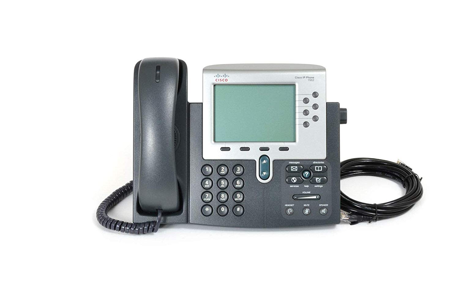 CISCO 7962G IP System Telephone (CP-7962G=) (Generalüberholt)