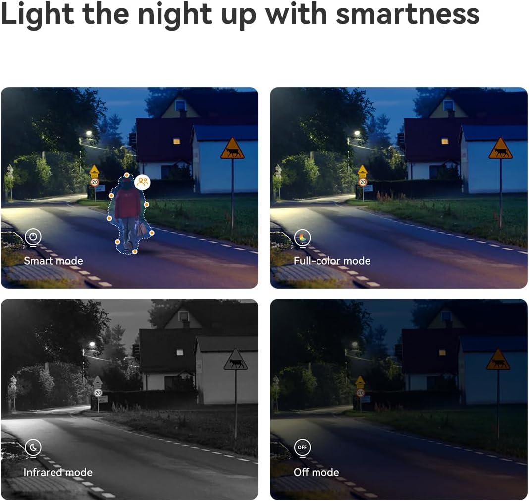 Imou Cell Go Full Colour Akku-Überwachungskamera für Außen & Innen, 3MP QHD, Full-Color Nachtsicht, IP65, 5000mAh Wiederaufladbar, PIR & Sirene, MicroSD