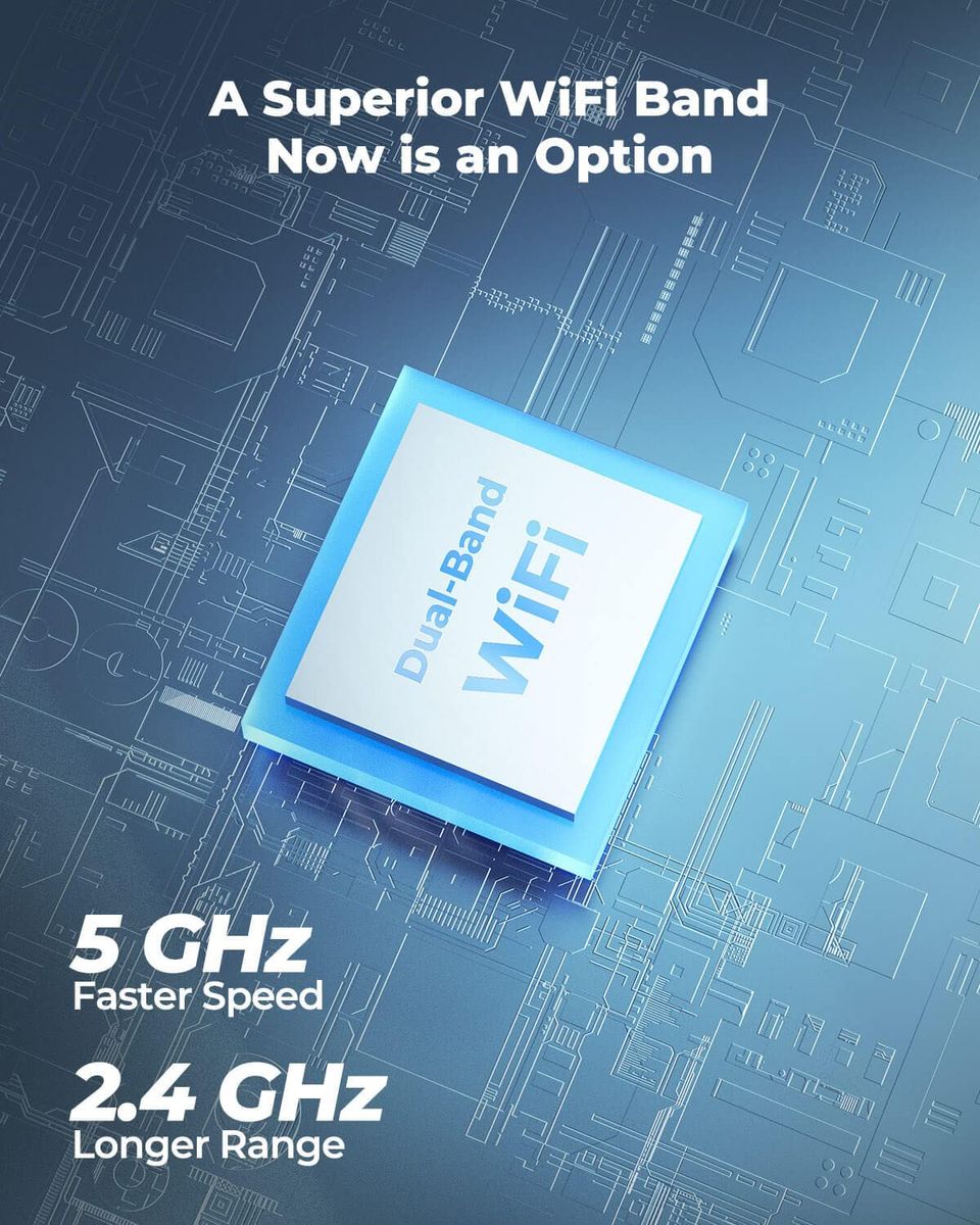 Reolink 2K 4MP PTZ Überwachungskamera Aussen Akku mit 2,4GHz&5GHz WLAN, 355°/140° Schwenkbar, Smarte Erkennung, 2-Wege-Audio, Arbeitet mit Alexa/Google Assistant/Cloud, Argus PT 4MP(Schwarz) Argus PT 2K-Schwarz