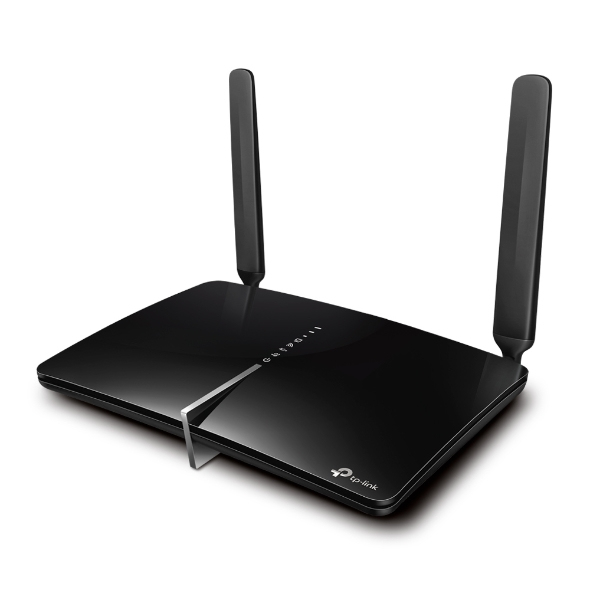 TP-Link Archer MR600 (SE) V5.0 4G LTE Router, Dual‑Band Wi‑Fi 5 (2,4/5 GHz), Gigabit Ethernet, SIM-Kartenslot, 4x LAN, Schwarz