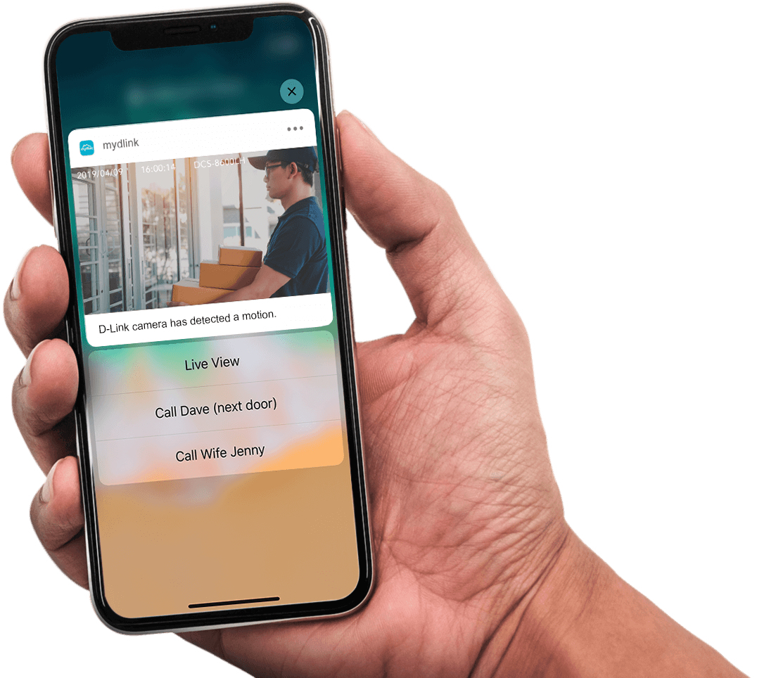 D-Link DCS-8350LH Indoor Sicherheitskamera, WLAN & Bluetooth, 2K (2560 x 1440), Nachtsicht 7 m, MicroSD, 2‑Wege-Audio, Weiß