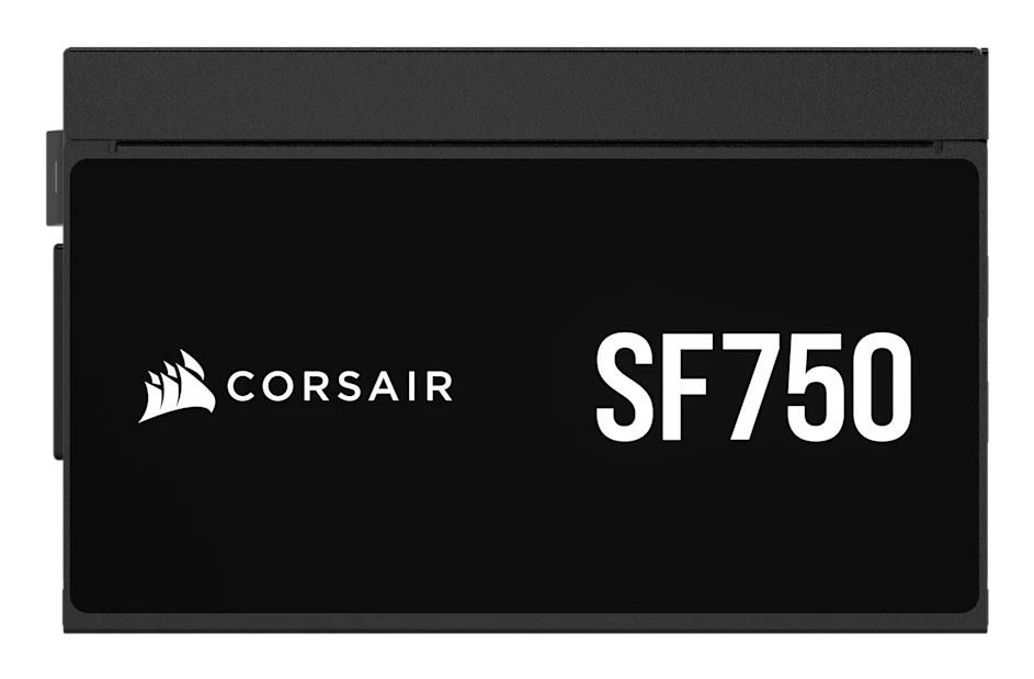 Corsair SF Series CP-9020284-EU SFX-Netzteil 750 W, 80 PLUS Platinum, ATX 3.1, vollständig modular, Zero RPM, Schwarz, EU Stecker
