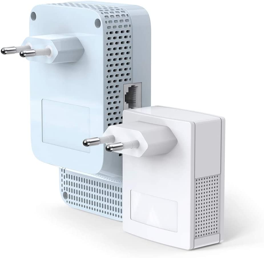 TP-Link WLAN Powerline Adapter Set TL-WPA7517 KITDualband WLAN 750Mbit/s AV1000 Powerline,Wifi Clone MU-MIMO 2 Gigabit Ports Plug&Play ideal für HD-Streaming App Kontrolleweiß TL-WPA7517 KIT,AV1000 AC750 Wi-Fi powerline