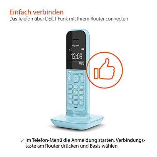 Gigaset CL390HX IP-Telefon Kabelloses Mobilteil