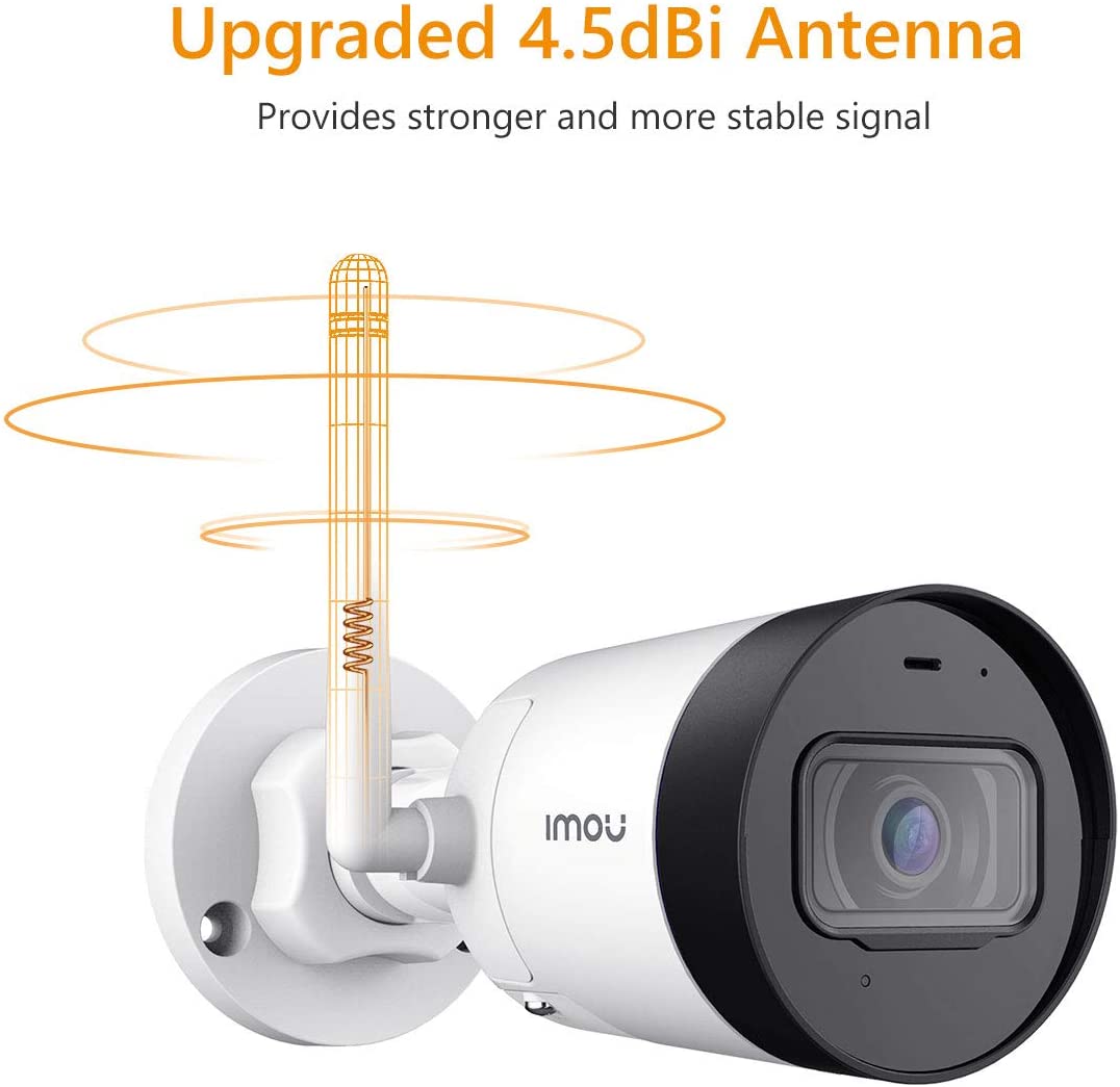 Imou Outdoor Wi-Fi Camera Imou Weatherproof IP67 Camera 1080P Surveillance Camera Motion Sensor & 30m Night Vision