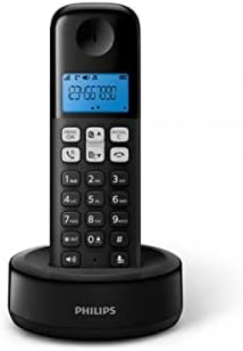 Philips Telefono D1611 Schwarz