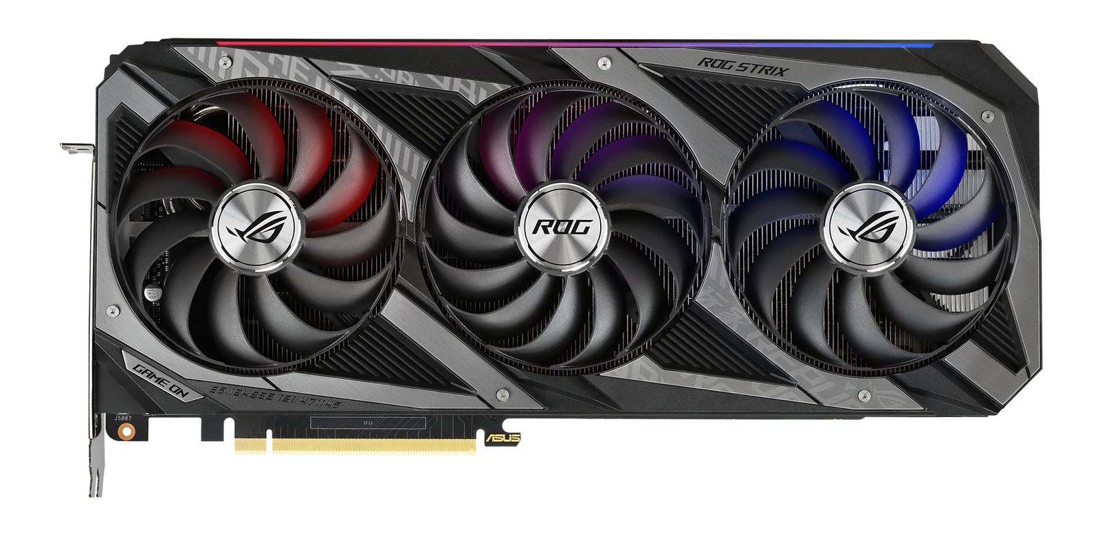 ASUS ROG Strix RTX 3070 Ti O8G Gaming Grafikkarte, NVIDIA GeForce RTX 3070 Ti 8 GB GDDR6X, PCIe 4.0, 3xDP 1.4a, 2xHDMI 2.1, 3x 8-pin, 2,9 Slots, 318,5 mm