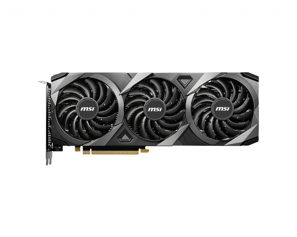 MSI GeForce RTX 3060 Ti VENTUS 3X 8G OC V397-239R, 8 GB GDDR6, 256-Bit, PCIe 4.0, HDMI 2.1, 3x DisplayPort 1.4, 200W, 316 mm