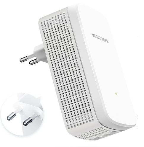 Mercusys ME20 Netzwerk-Repeater, Dual-Band WLAN 750 Mbit/s (300+433), Ethernet 100 Mbit/s, Interne Antennen, WPS, V2.0, EU