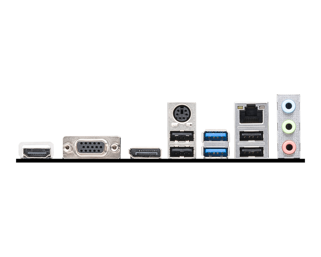 MSI PRO H610M-G Mainboard, Intel H610, LGA 1700, DDR5, 2x DIMM, 96 GB, M.2, SATA III, HDMI 2.1, DisplayPort 1.4, micro ATX