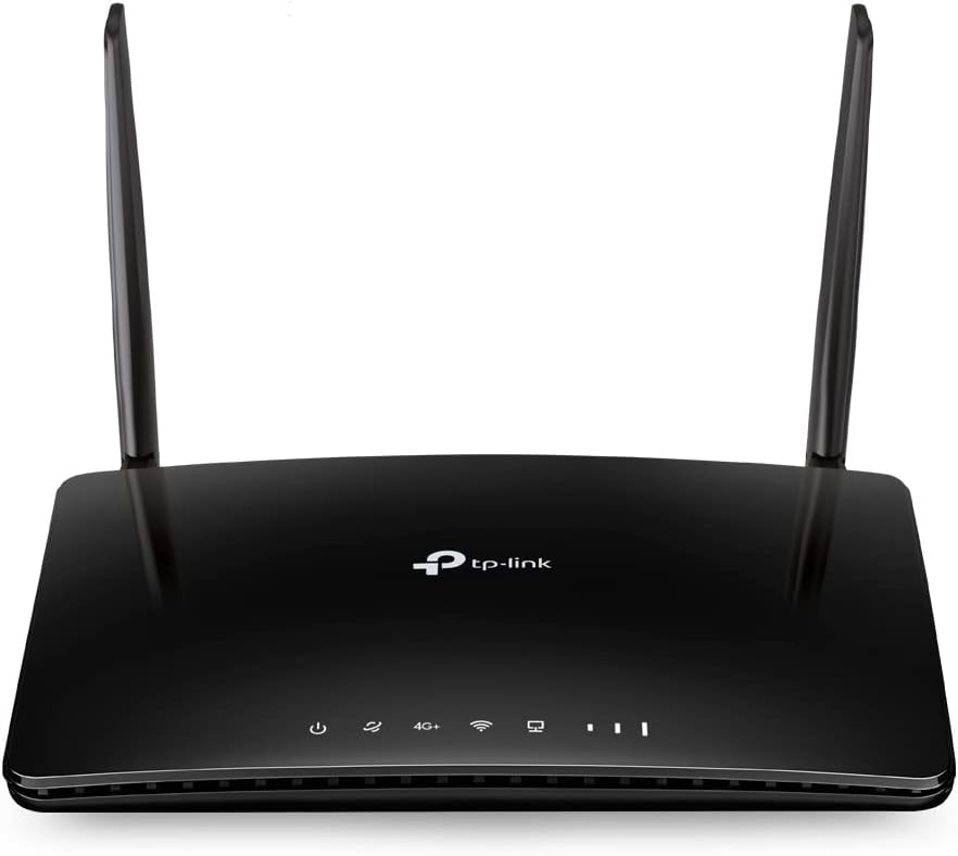 TP-Link Archer MR550 LTE Router, 4G+ Router unterstützt SIM Karten, 4G+ Cat6 bis zu 300Mbps, WLAN Dual-Band AC1200, Gigabit-LAN/WAN-Anschlüsse, Plug and Play