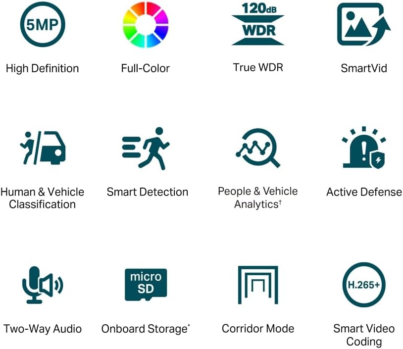 TP-Link VIGI 5MP Vollfarb-Turret-Netzwerkkamera