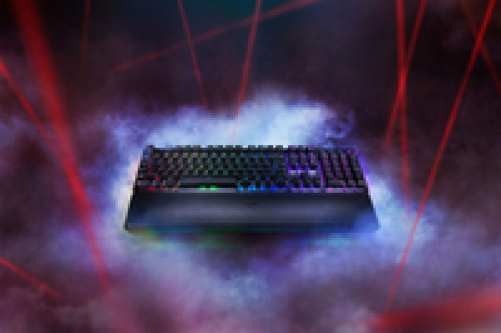 Razer Huntsman Elite Gaming Keyboard Opto-Mechanical Purple Switches ESP Layout - QWERTY