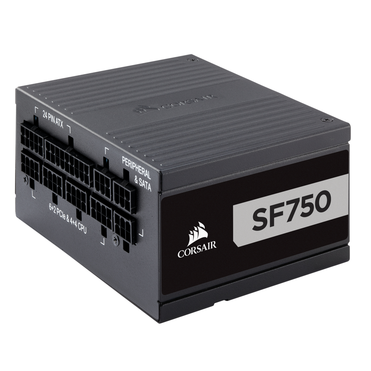 Corsair SF750 SFX-Netzteil 750 W 80 PLUS Platinum, vollmodular, 92 mm Lüfter, ATX 24-pin, Schwarz