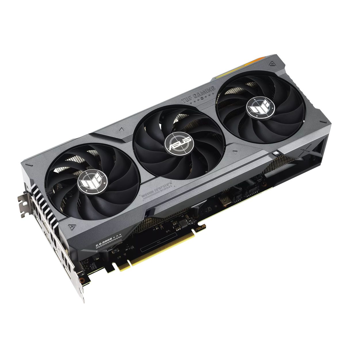 ASUS TUF Gaming TUF-RTX4070TI-O12G-GAMING NVIDIA GeForce RTX 4070 Ti 12 GB GDDR6X, PCIe 4.0, 3x DisplayPort 1.4a, 2x HDMI 2.1a, 16-pin