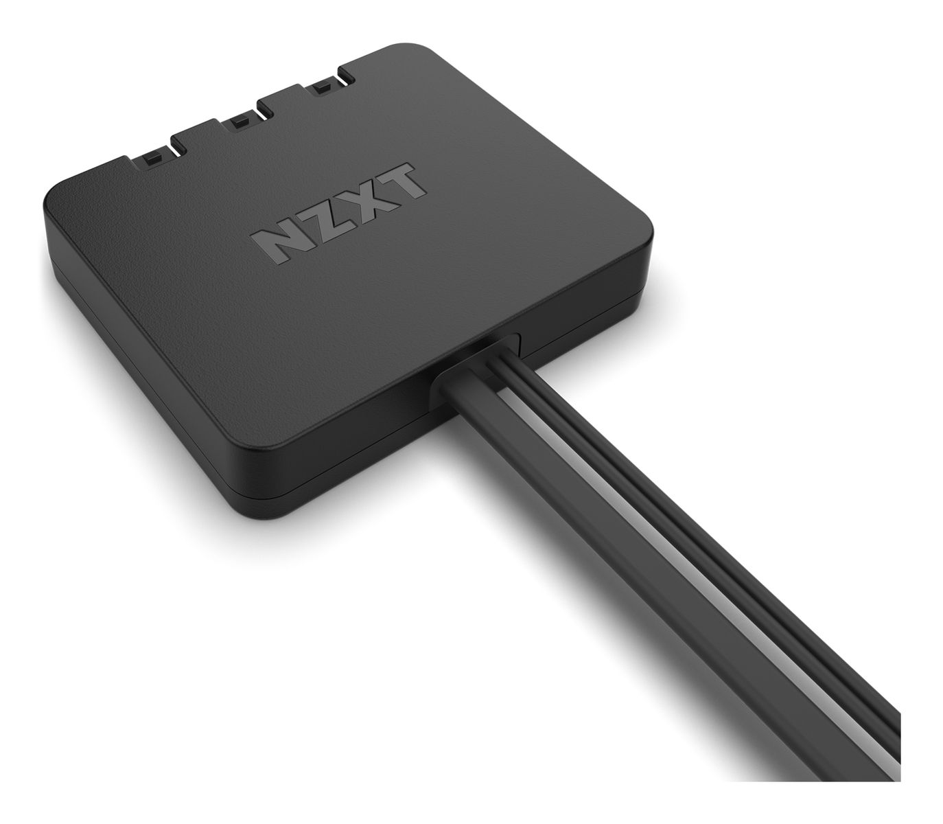 NZXT RF-C12TF-B1 F120 RGB Core Triple Pack Gehäuselüfter 12 cm, RGB, 3er-Pack, 1800 RPM, FDB-Lager, 8 LEDs, Schwarz