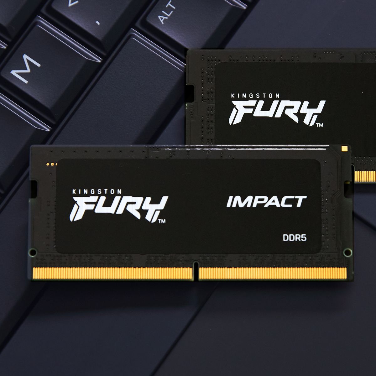 Kingston KF556S40IBK2-64 FURY Impact 64GB (2x32GB) DDR5 5600 MT/s SO-DIMM CL40 1.1 V Intel XMP 3.0 für Notebook