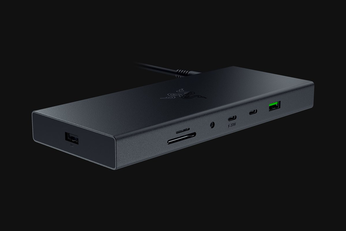 Razer laptop-dockingstation & portreplikator Kabelgebunden USB 3.2 Gen 1 (3.1 Gen 1) Type-C Schwarz