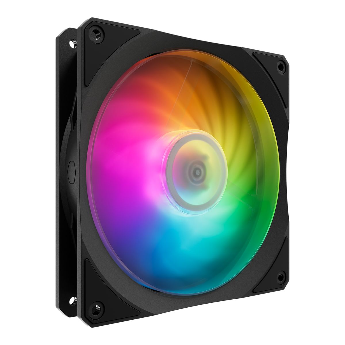 Cooler Master Mobius 140P ARGB 140 mm Gehäuselüfter PWM RGB Schwarz, 1900 U/min, 130 m³/h, 2,3 mmH2O