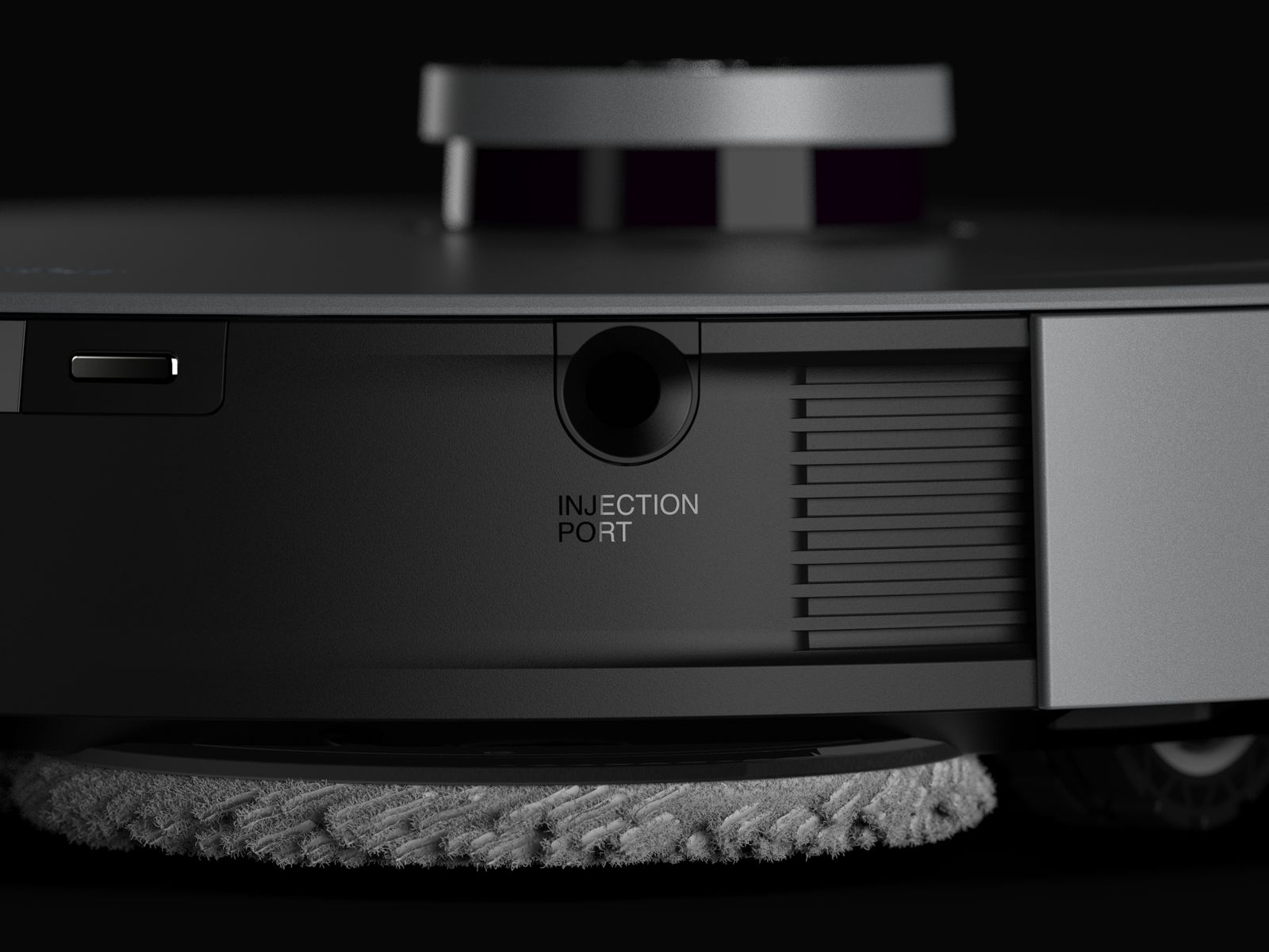 Ecovacs Deebot X1 Omni Saugroboter mit Absaugstation, Nasswischen, 5200 mAh Akku, 260 Min Laufzeit, 0,4 l Staubbeutel, Schwarz