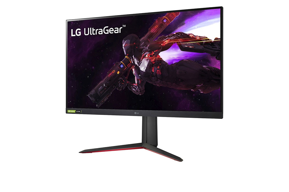 LG UltraGear 31.5" Gaming Monitor Nano IPS 1ms 180 Hz QHD 2560x1440 HDR HDMI DisplayPort FreeSync Premium