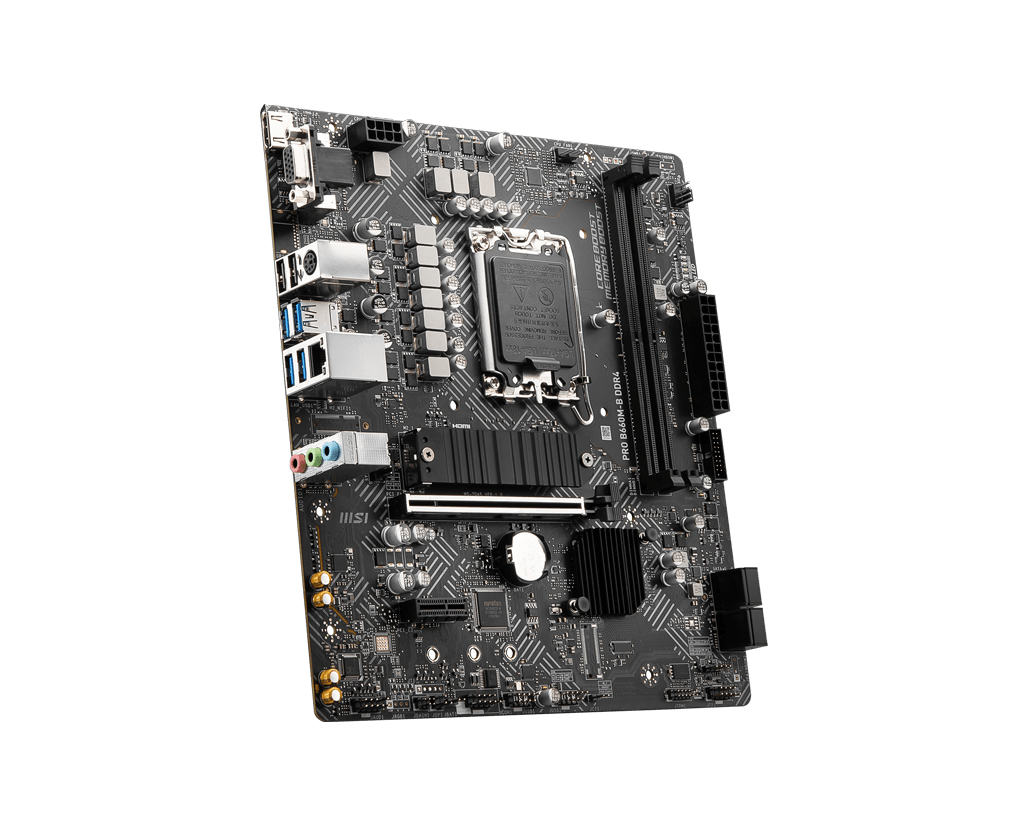 MSI PRO B660M-B DDR4 Motherboard Intel B660 LGA 1700 micro ATX