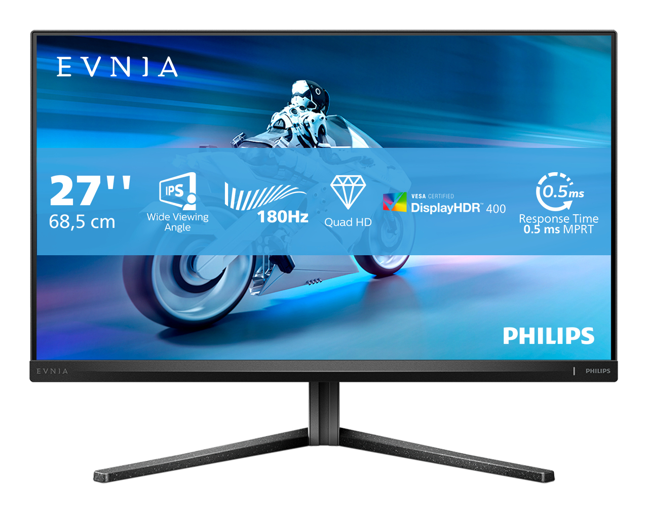 Philips Evnia 5000 27M2N5500/00 LED display 68,6 cm (27") 2560 x 1440 Pixel Quad HD LCD Schwarz