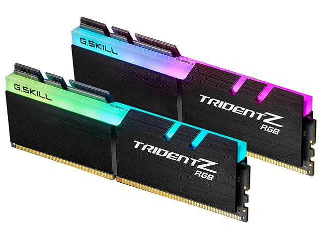 G.Skill Trident Z RGB F4-3200C16D-32GTZR Arbeitsspeicher 32 GB (2x16 GB) DDR4 3200 MHz CL16 RGB