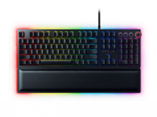 Razer Huntsman Elite Gaming Keyboard Opto-Mechanical Purple Switches DEU Layout QWERTZ