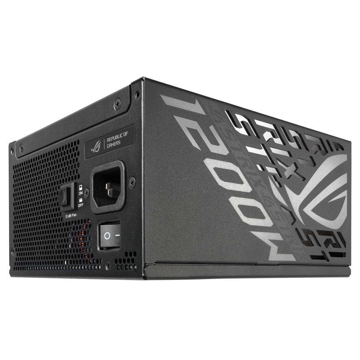 ASUS ROG Strix 1200W Platinum Netzteil, 1200 W, ATX 3.1, 80 PLUS Platinum, voll modular, Semi-passive, Schwarz
