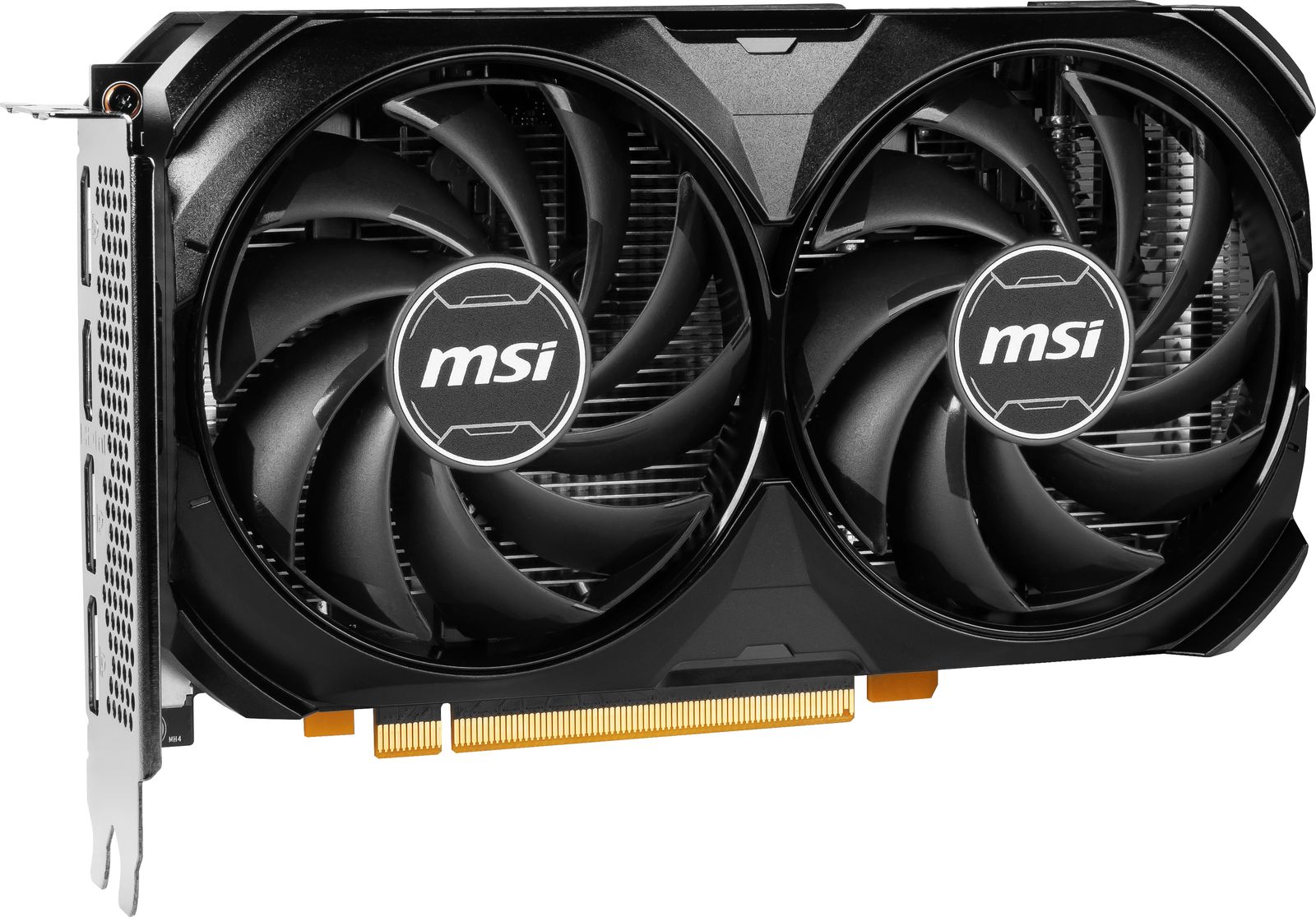 MSI VENTUS 2X BLACK 8G OC V516-004R, NVIDIA GeForce RTX 4060, 8 GB GDDR6, PCIe 4.0, HDMI 2.1a, 3x DisplayPort, Dual-Fan, OC, 8-pin