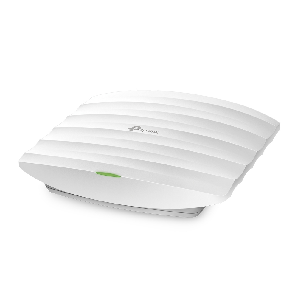TP-Link EAP115 N300 WLAN Access Point (300Mbit/s 2,4GHz, Cloud Management, passend für Wand- und Deckenmontage, unterstützt 802.3af PoE) weiß V4