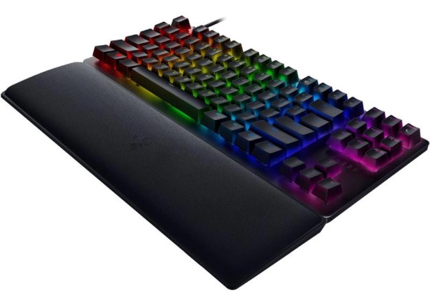 RAZER Huntsman V2 Tenkeyless, Clicky Optical Red Switch - (CHE Layout - QWERTZ)