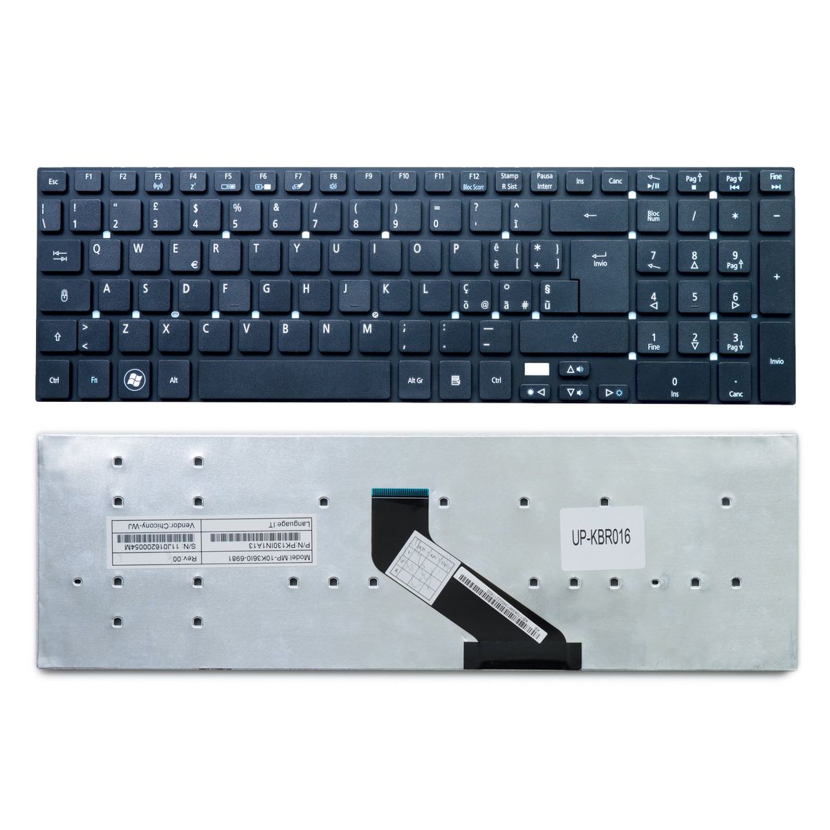 uptown Keyboard for acer ASPIRE Original Uptown leader of the parts notebook IT-Layout
