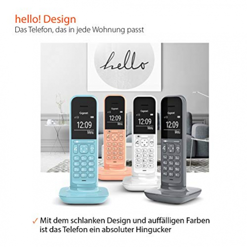 Gigaset CL390HX IP-Telefon Kabelloses Mobilteil