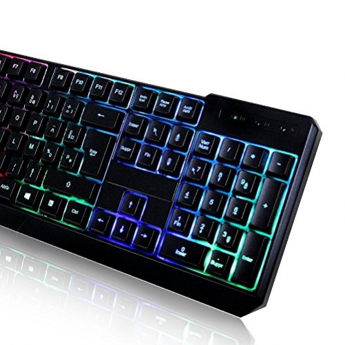 KLIM Chroma Gaming Tastatur Wired USB High Performance FR-Layout