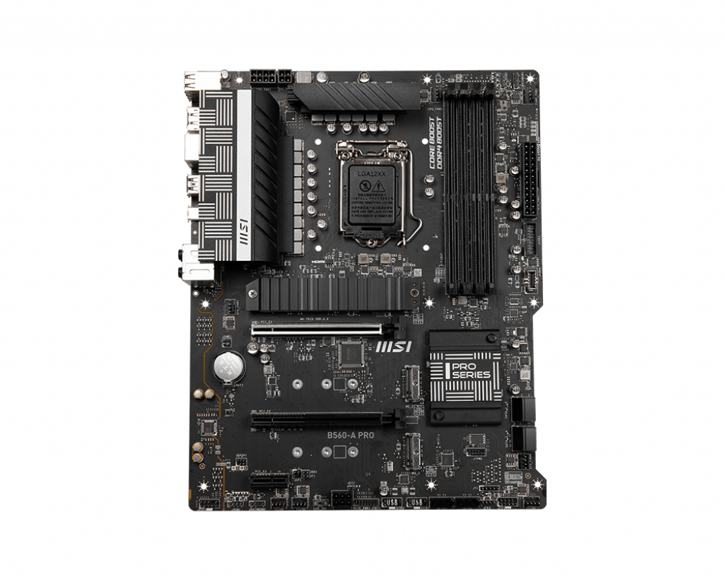 MSI B560-A PRO Motherboard Intel B560 LGA 1200 ATX