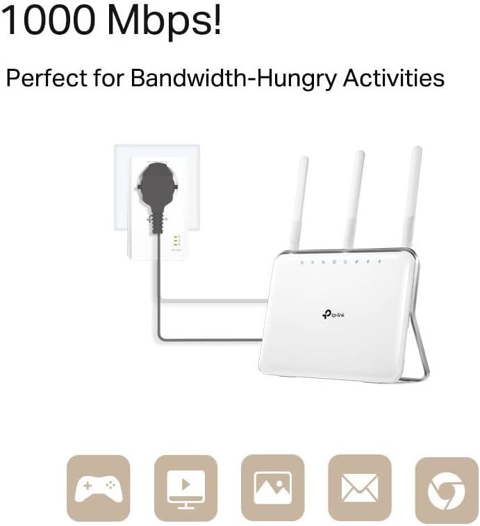 TP-Link TL-PA7019P KIT 1000 Mbit/s Ethernet/LAN Weiß 2 Stück(e)